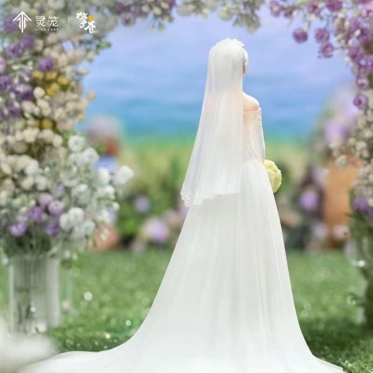 Qing Cang  Studio - Ran Bing in wedding Gown