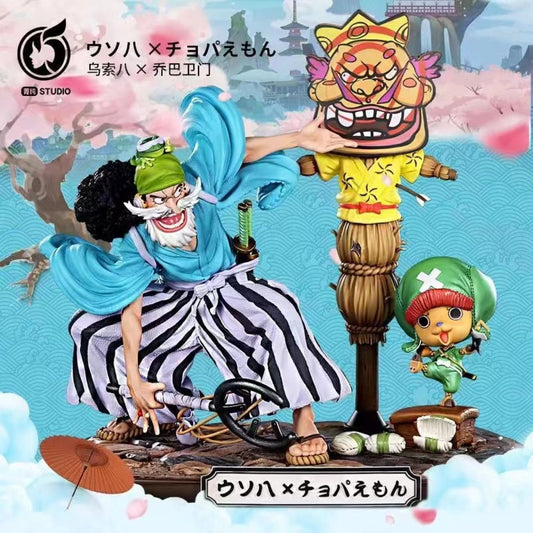 QingChun Studio - Usopp and Tony Tony Chopper Infiltrate Wano