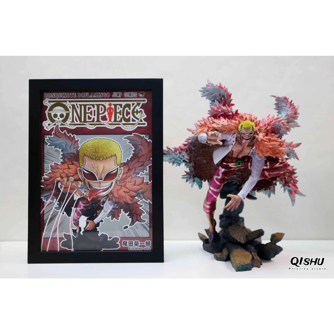 QISHU Painting Studio - Donquixote Doflamingo Poster Frame [A4 Size / A3 Size]