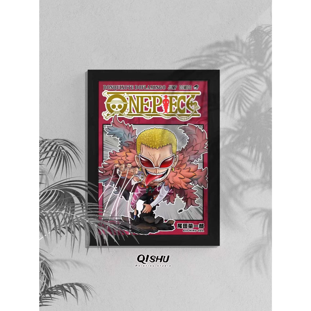 QISHU Painting Studio - Donquixote Doflamingo Poster Frame [A4 Size / A3 Size]