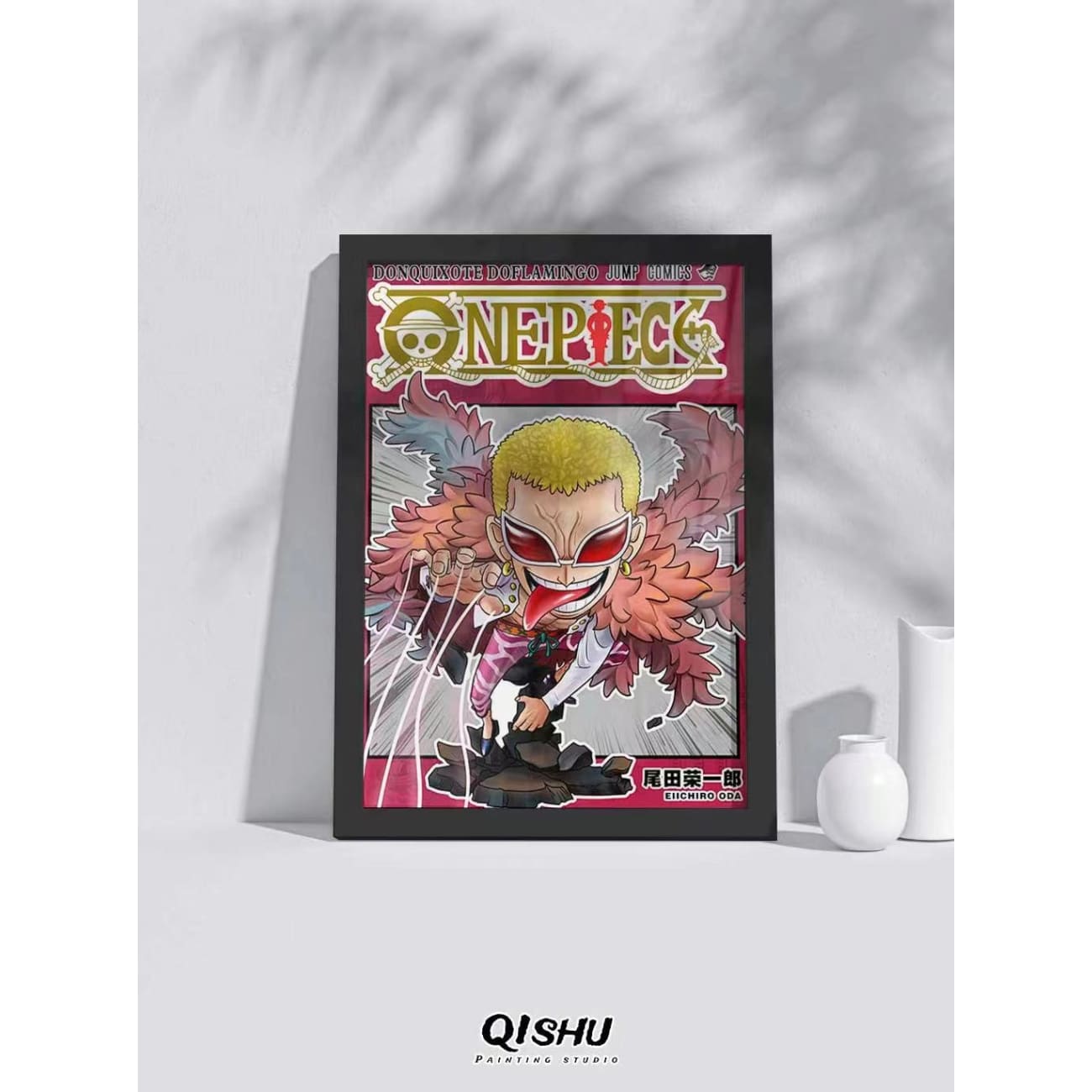 QISHU Painting Studio - Donquixote Doflamingo Poster Frame [A4 Size / A3 Size]