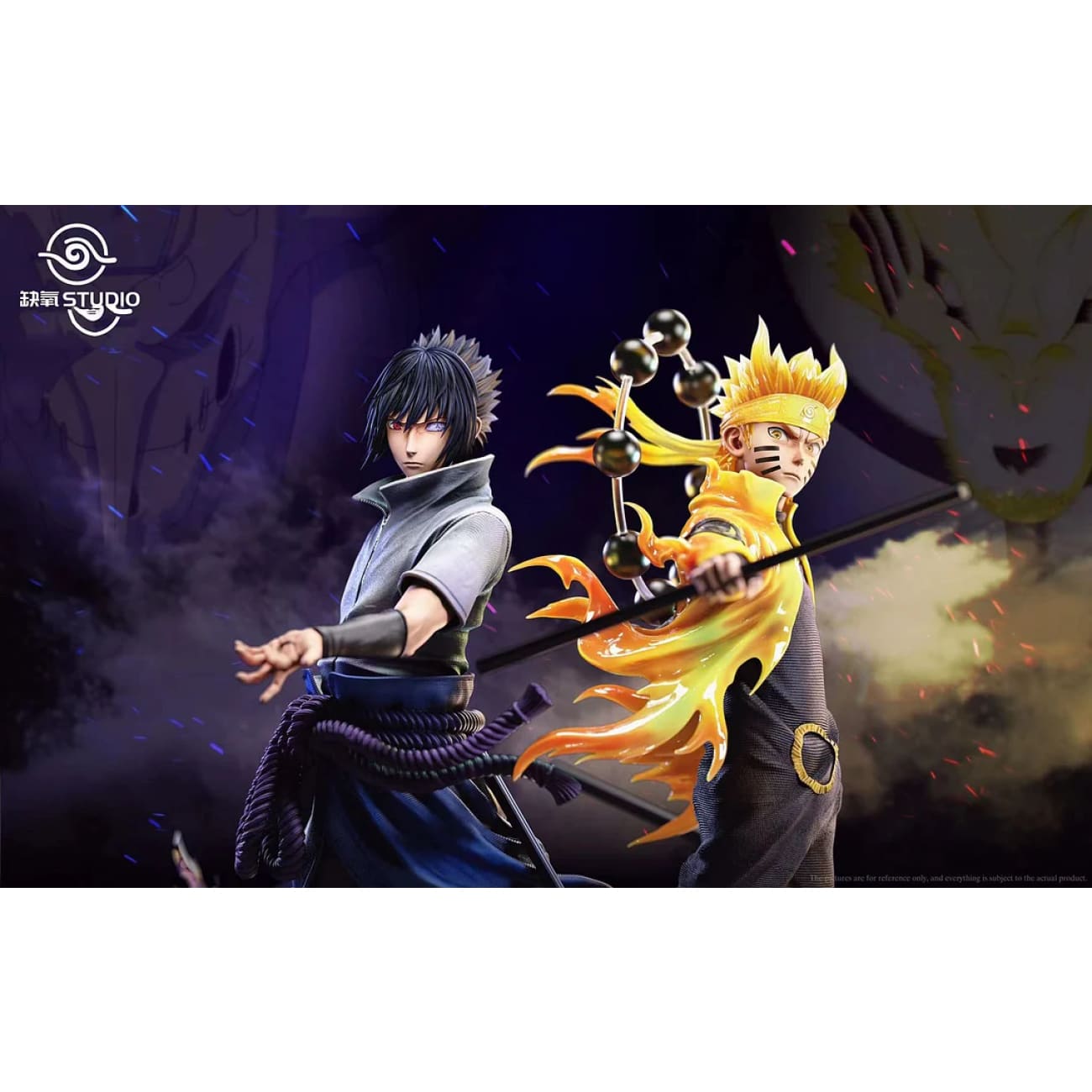 Que Yang Studio - Naruto Uzumaki / Sasuke Uchiha [4 Variants]