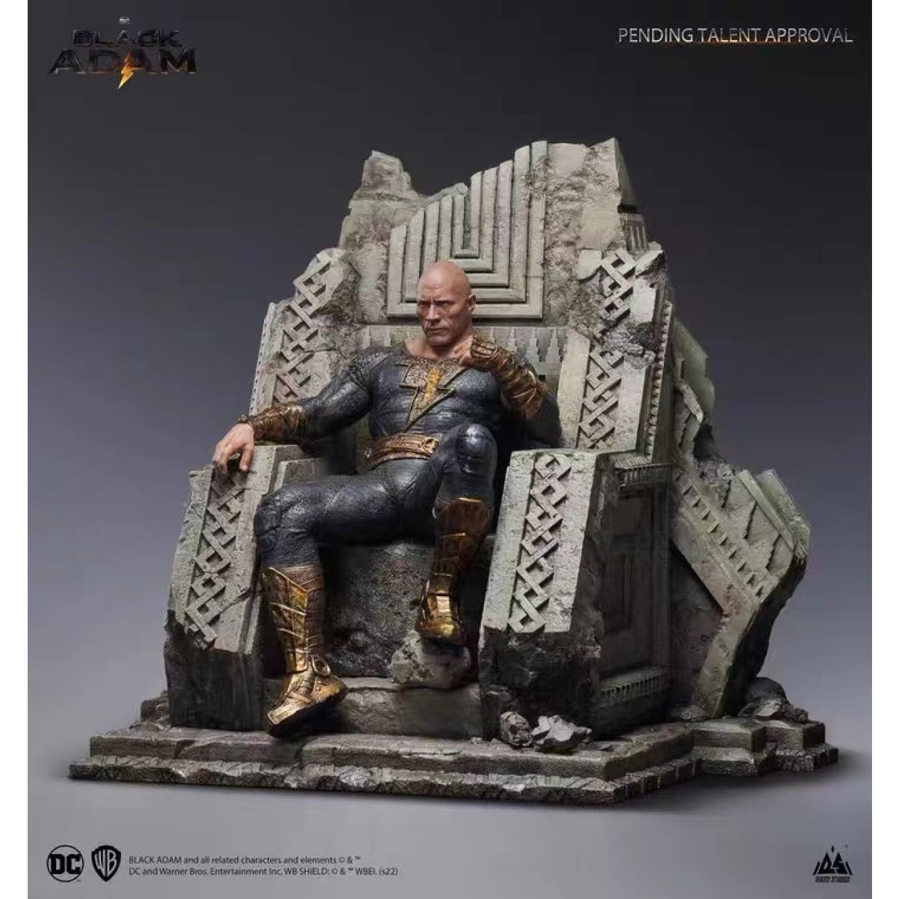 Queen Studio - Black Adam On Throne