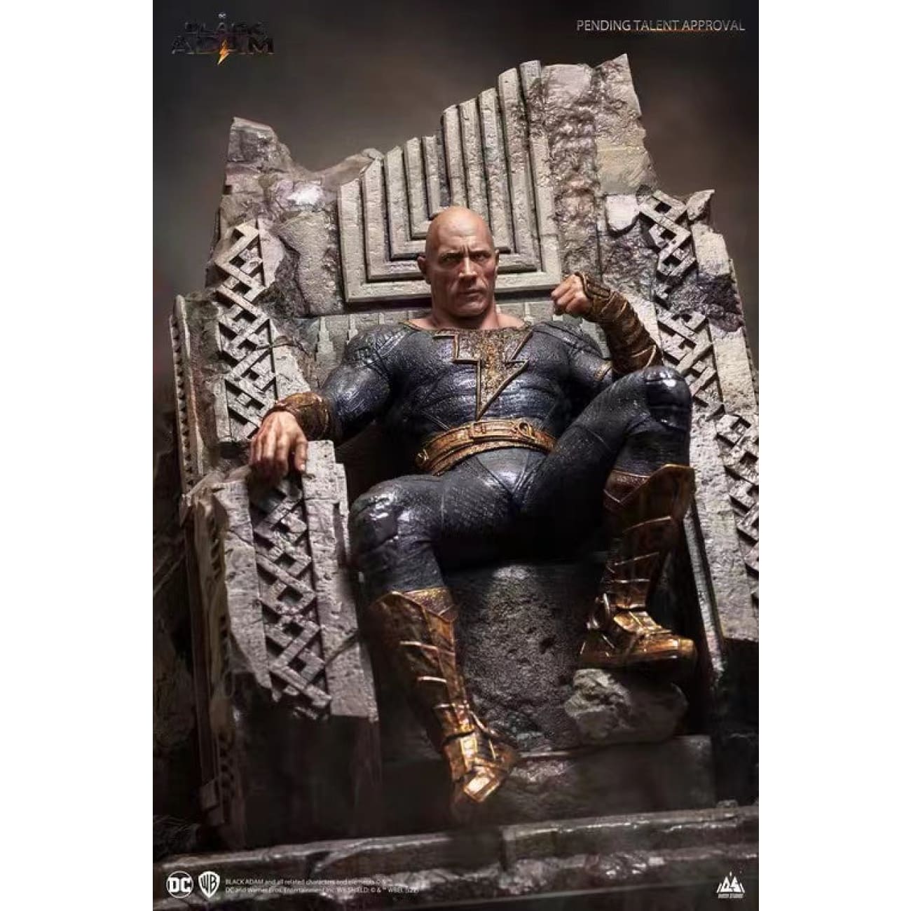 Queen Studio - Black Adam On Throne