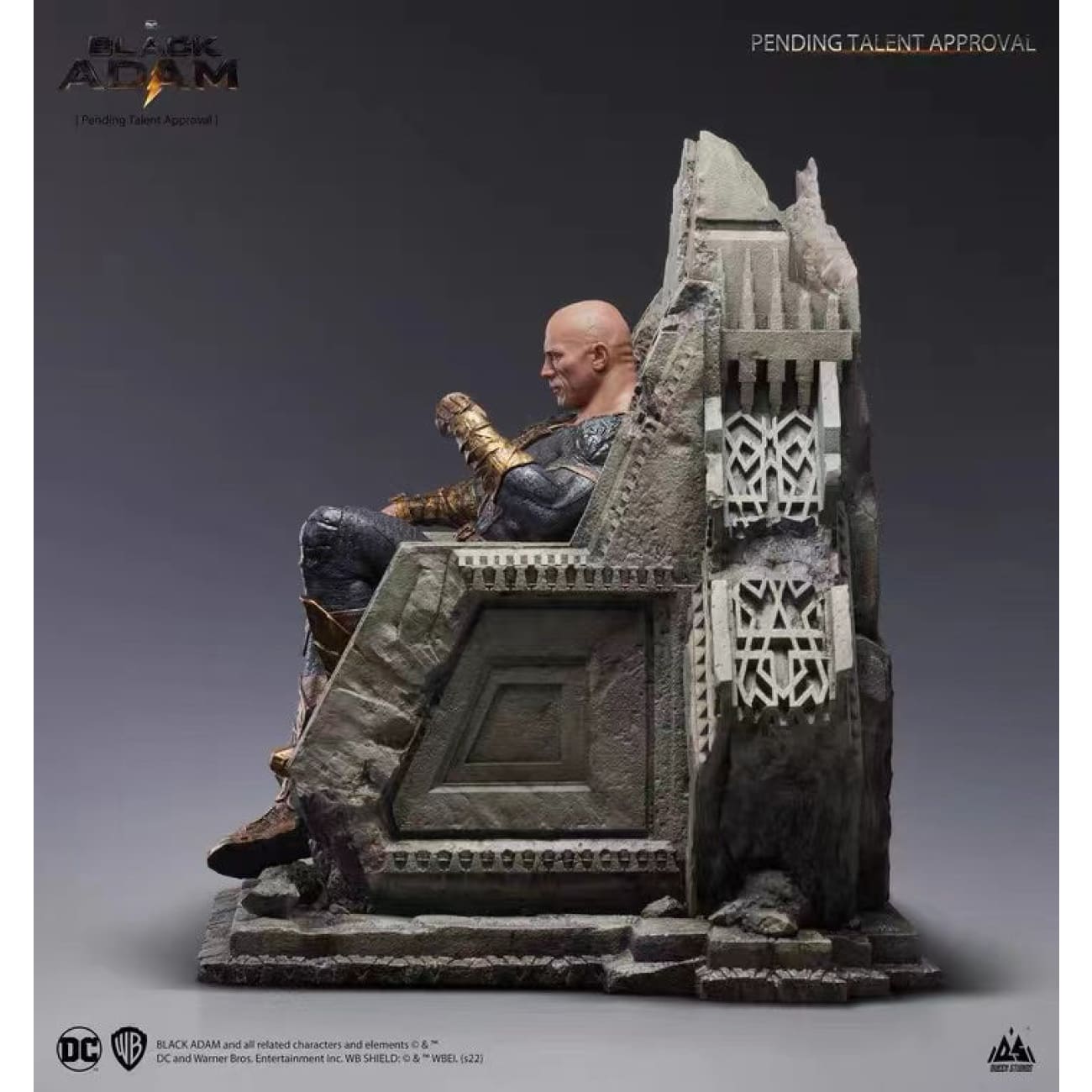 Queen Studio - Black Adam On Throne