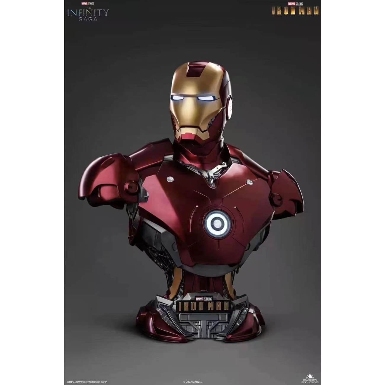 Queen Studio - Iron Man Bust Mark 3 [1/1 scale]