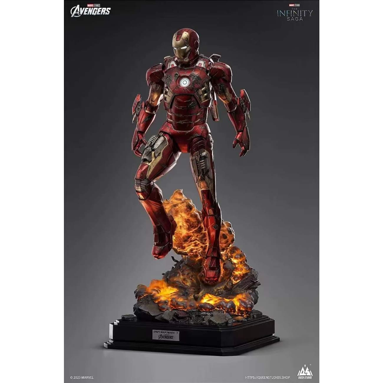 Queen Studio - Iron Man Mark 7 [Licensed][2 Variants]