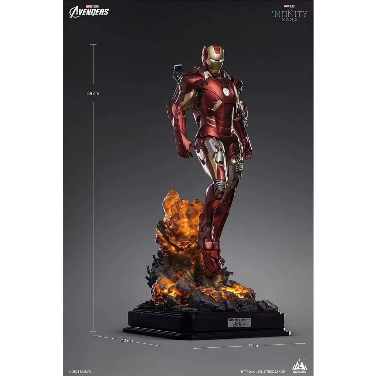 Queen Studio - Iron Man Mark 7 [Licensed][2 Variants]