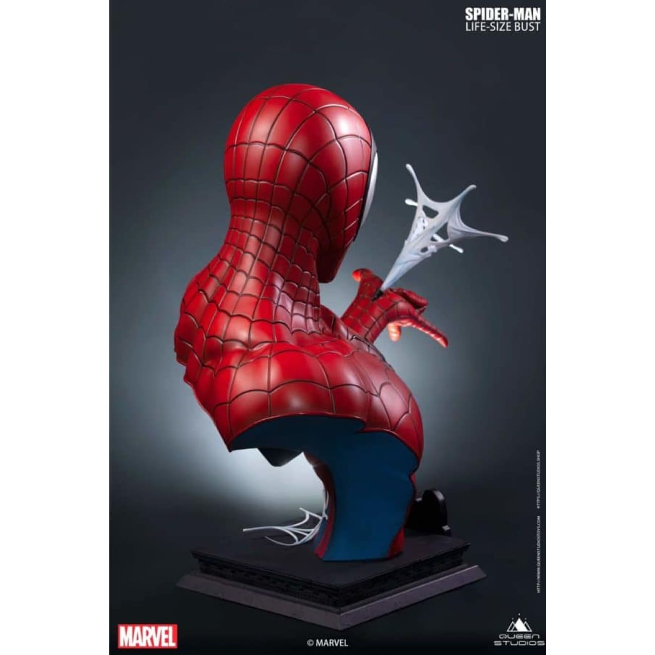 Queen Studio - Spiderman Bust [Blue Red/ Black Red/ Pure Black][1/1 scale]