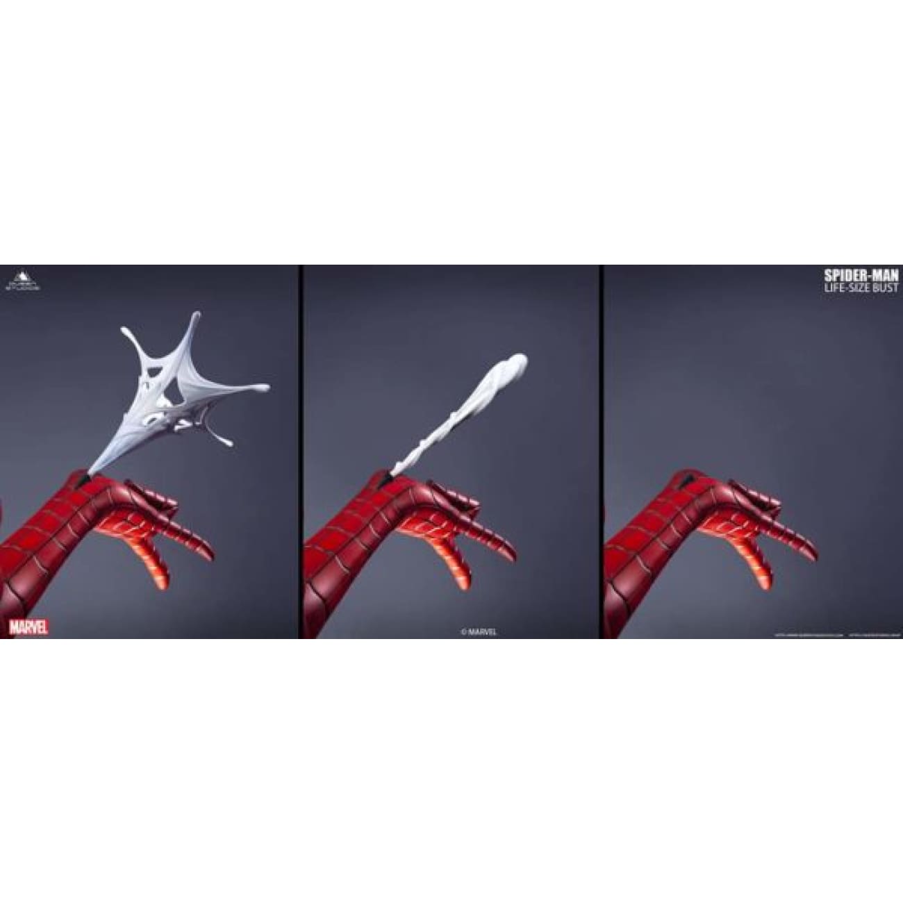 Queen Studio - Spiderman Bust [Blue Red/ Black Red/ Pure Black][1/1 scale]