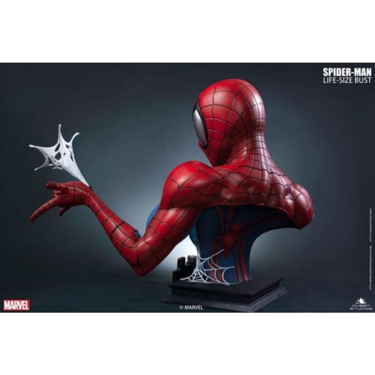 Queen Studio - Spiderman Bust [Blue Red/ Black Red/ Pure Black][1/1 scale]