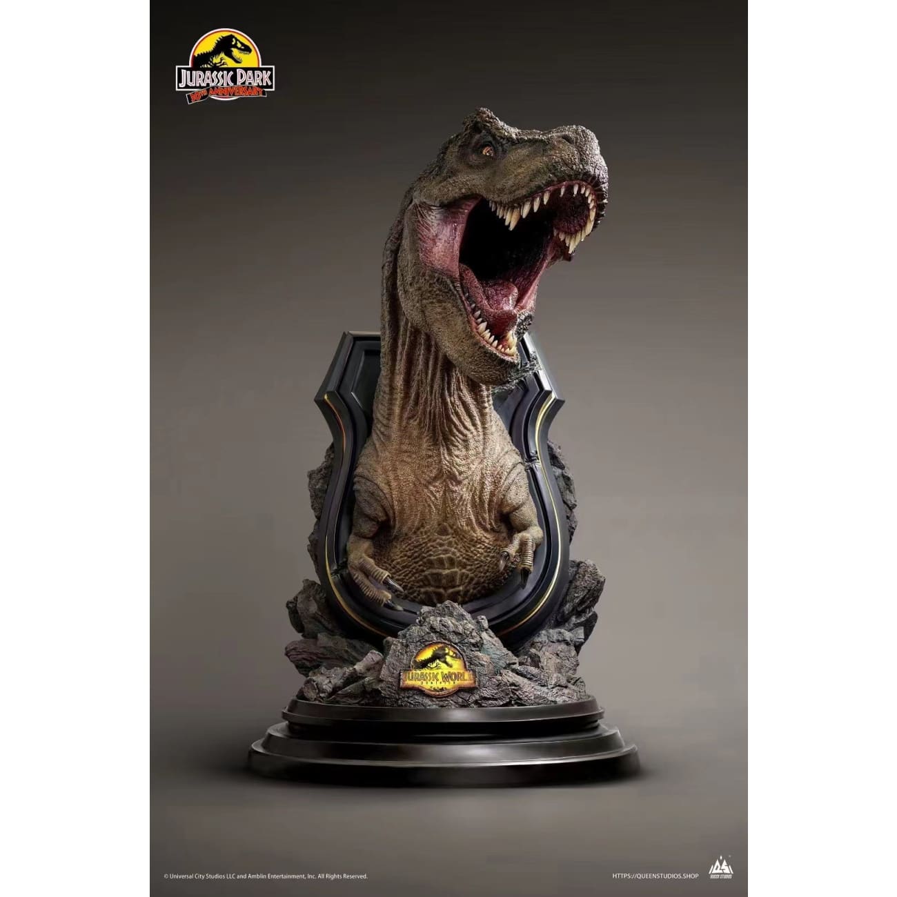 Queen Studio - Tyrannosaurus Rex 1/3 Scale Bust 