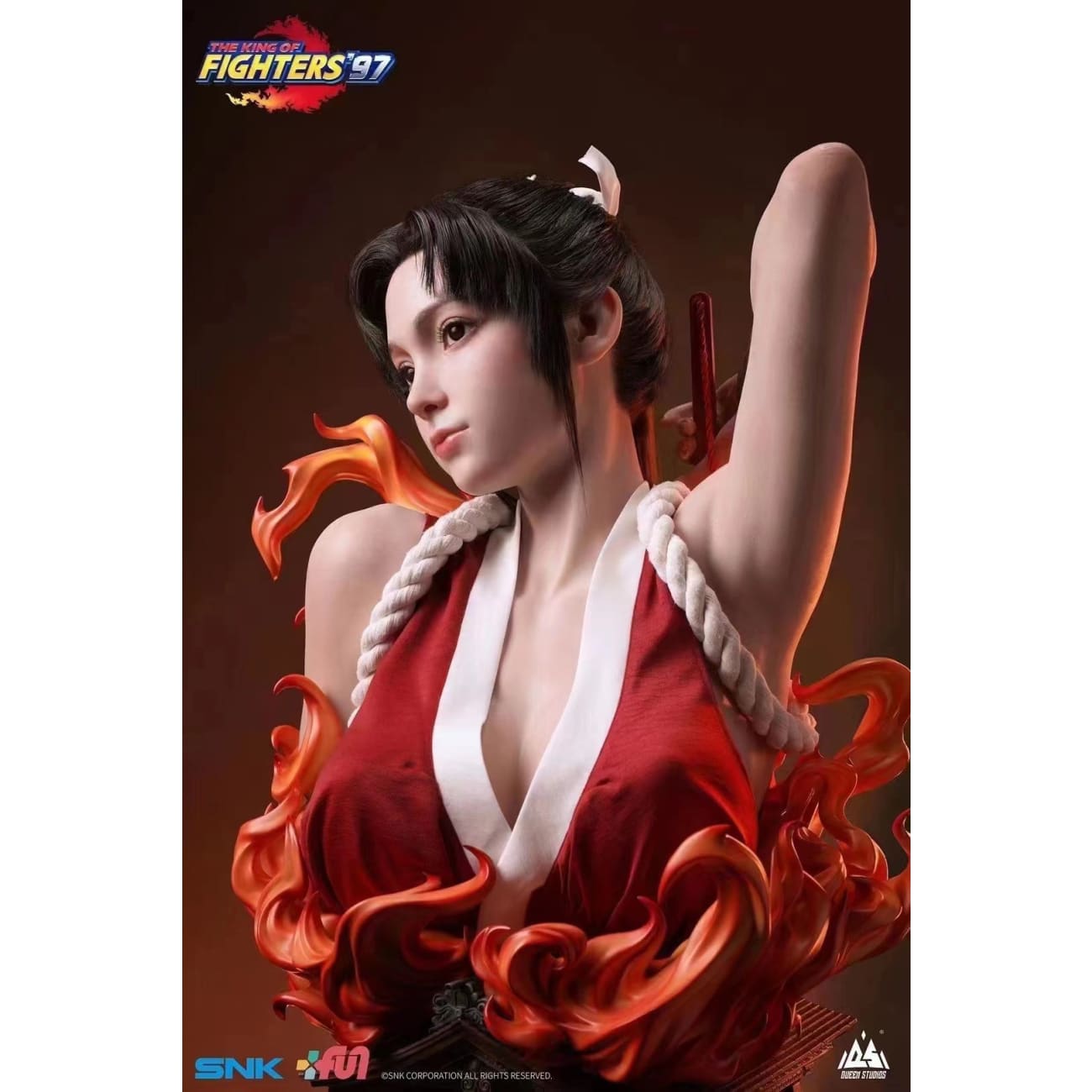 Queen Studio x SNK - Mai Shiranui 1/1 Scale Life-Size Bust [Licensed]