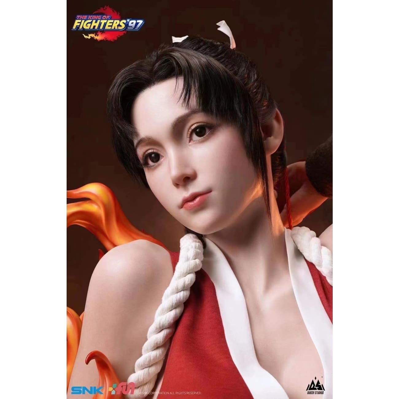 Queen Studio x SNK - Mai Shiranui 1/1 Scale Life-Size Bust [Licensed]