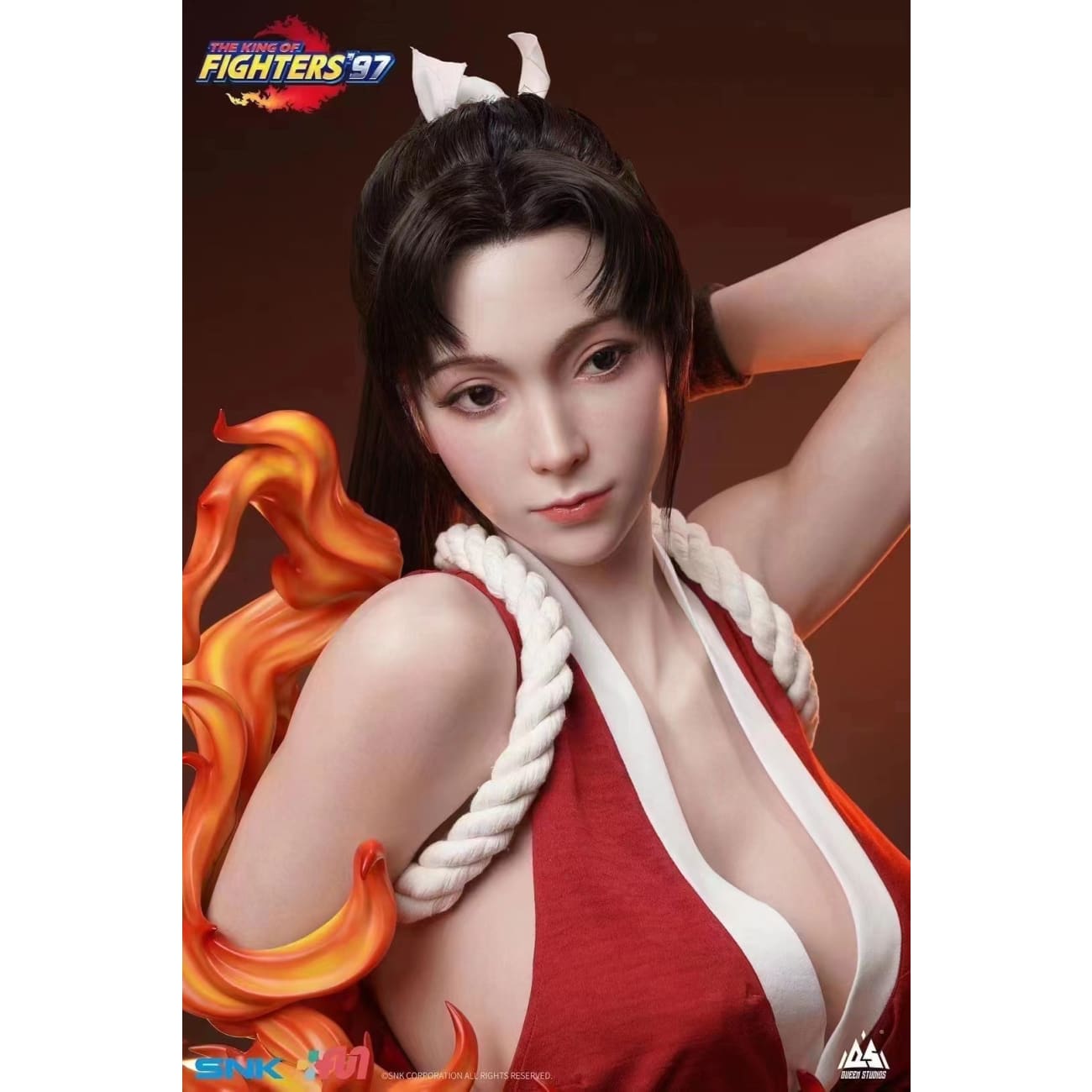 Queen Studio x SNK - Mai Shiranui 1/1 Scale Life-Size Bust [Licensed]