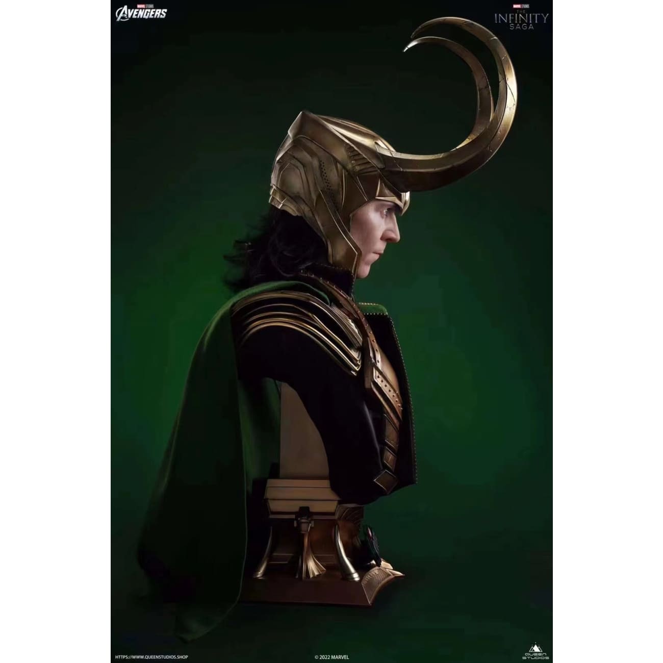 Queen Studios - Loki Bust [1/1 scale]