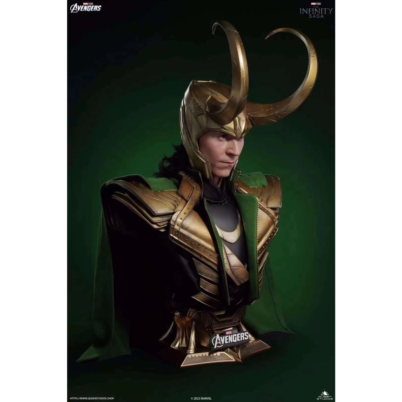 Queen Studios - Loki Bust [1/1 scale]