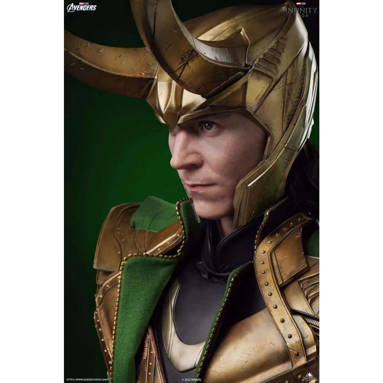 Queen Studios - Loki Bust [1/1 Scale]