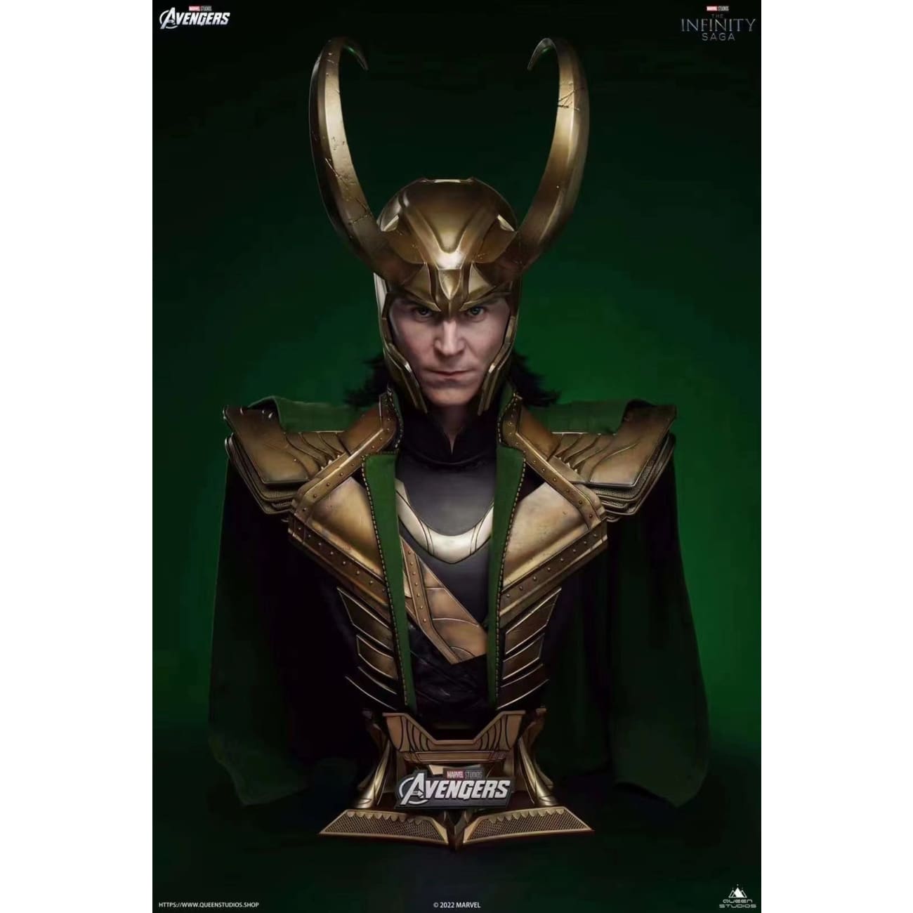 Queen Studios - Loki Bust [1/1 scale]