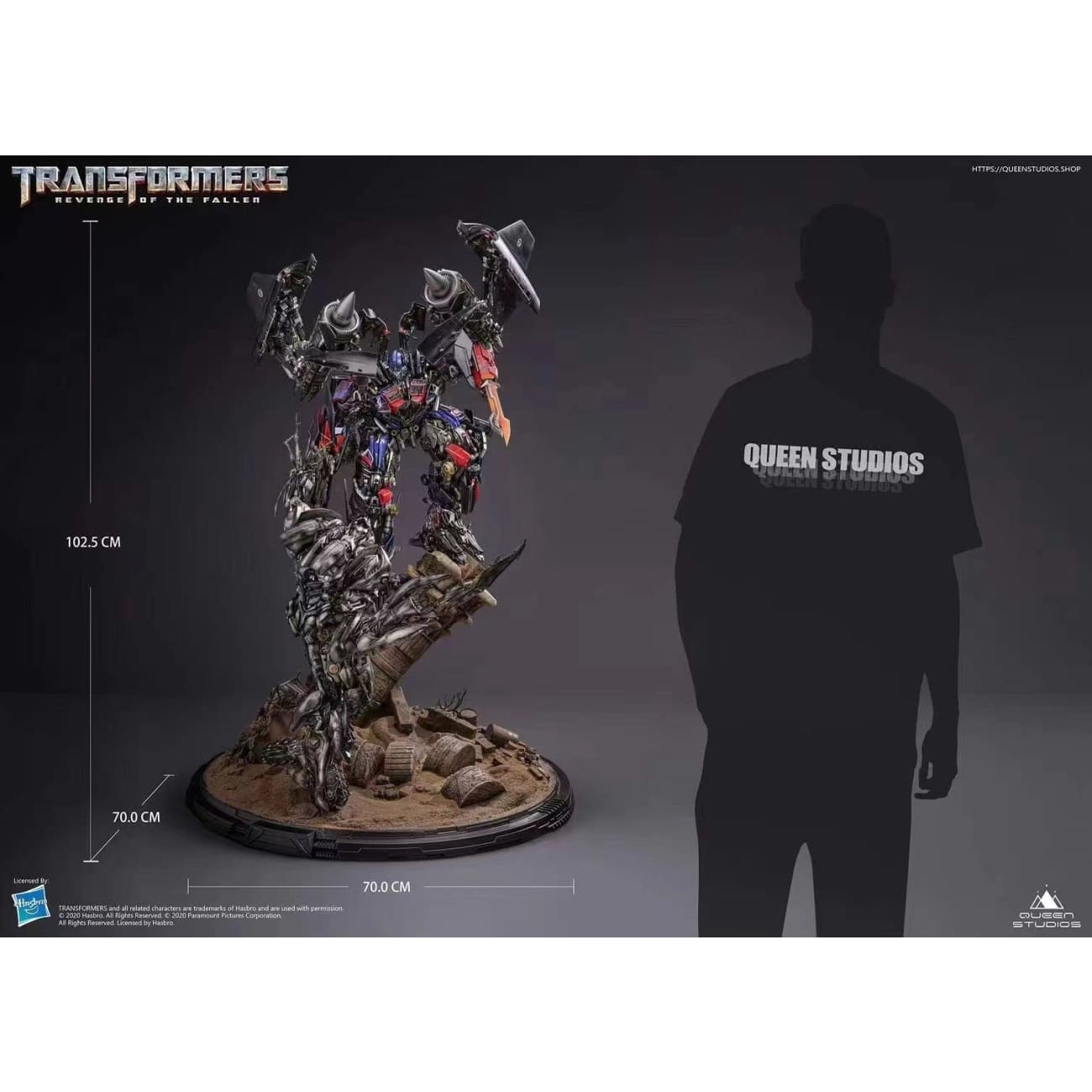 Queen Studios  - Optimus Prime vs Megatron 