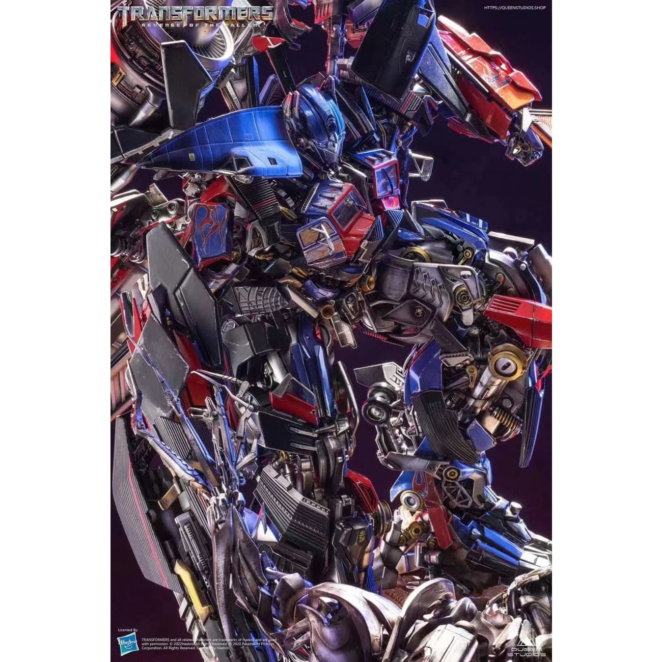 Queen Studios  - Optimus Prime vs Megatron 