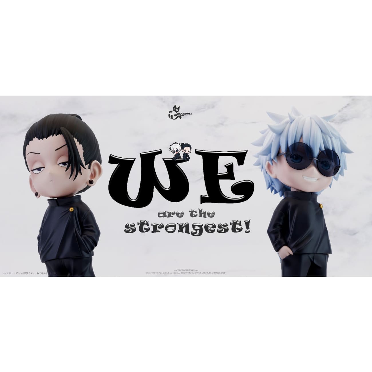 Ragdoll Studio - Suguru Geto & Satoru Gojo Chibi Ver.