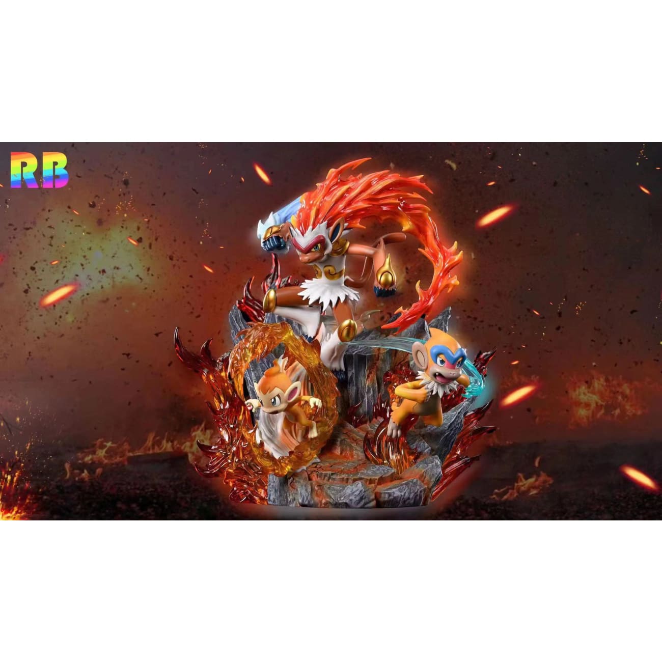 Rainbow Studio - Infernape 