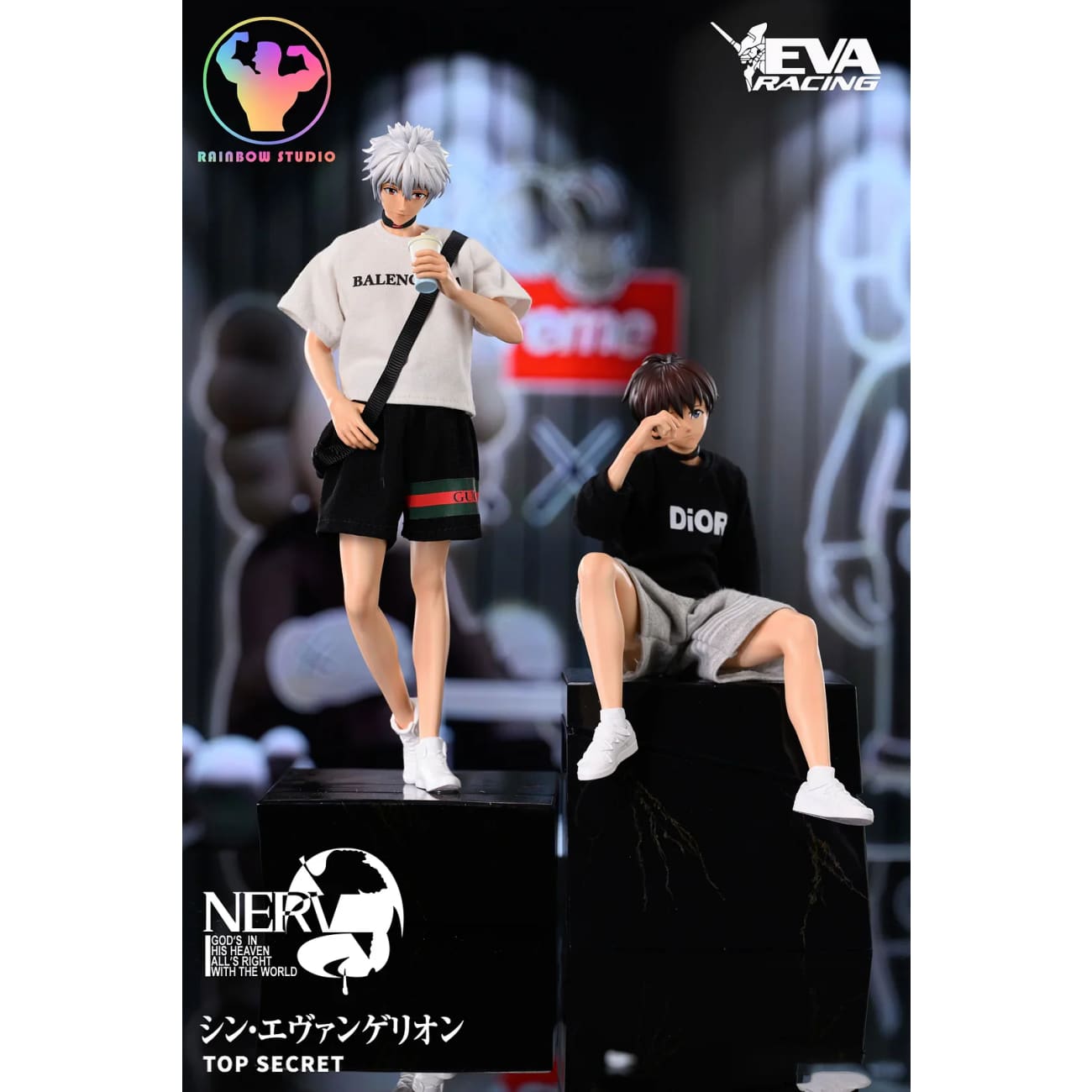 Rainbow Studio - Kaworu Nagisa / Shinji Ikari [3 Variants]