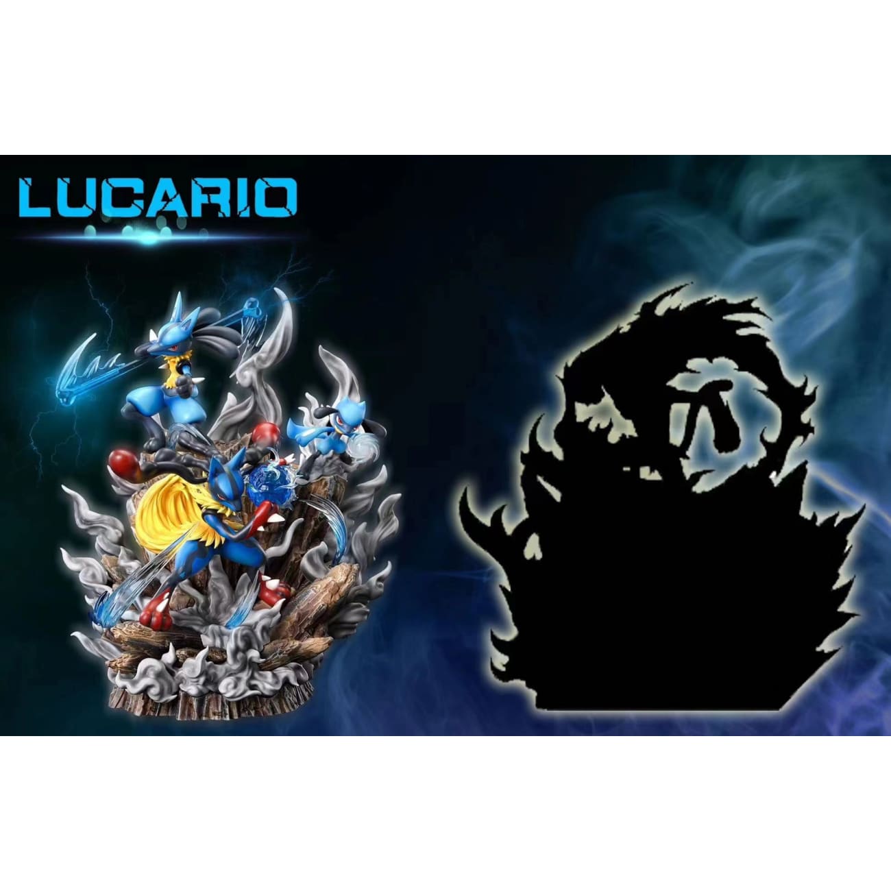 Rainbow Studio - Lucario [Original Color / Shiny Color]