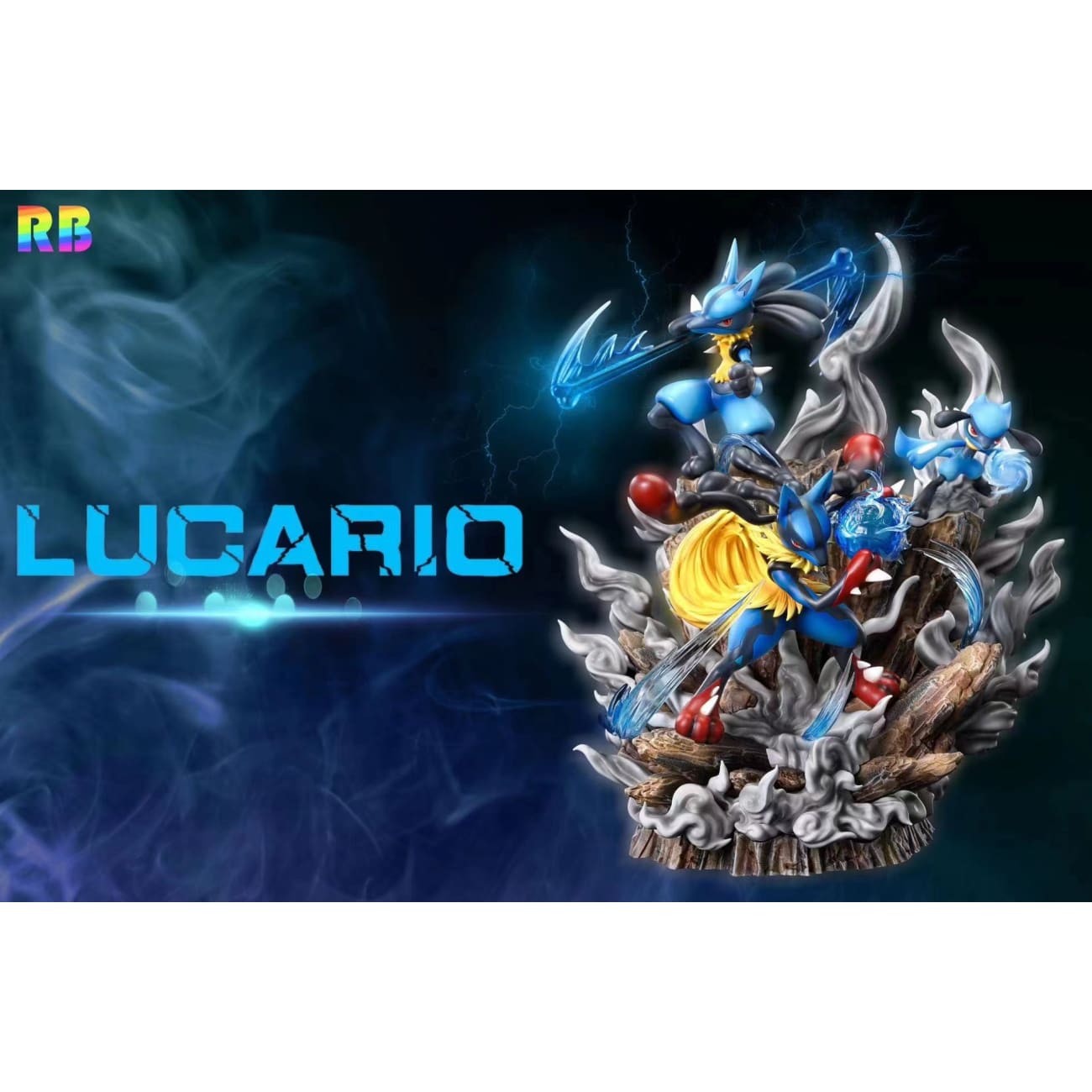 Rainbow Studio - Lucario [Original Color / Shiny Color]