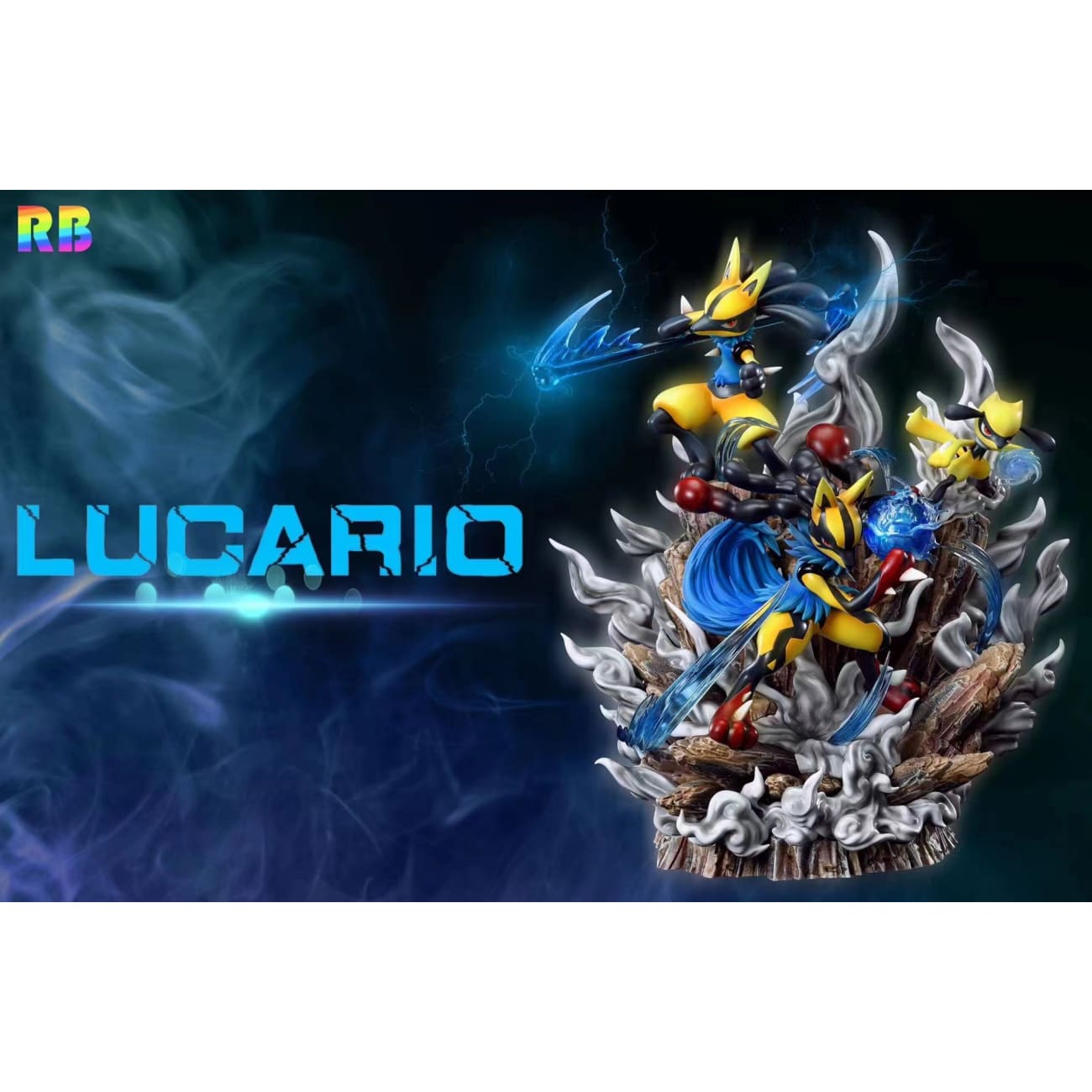 Rainbow Studio - Lucario [Original Color / Shiny Color]