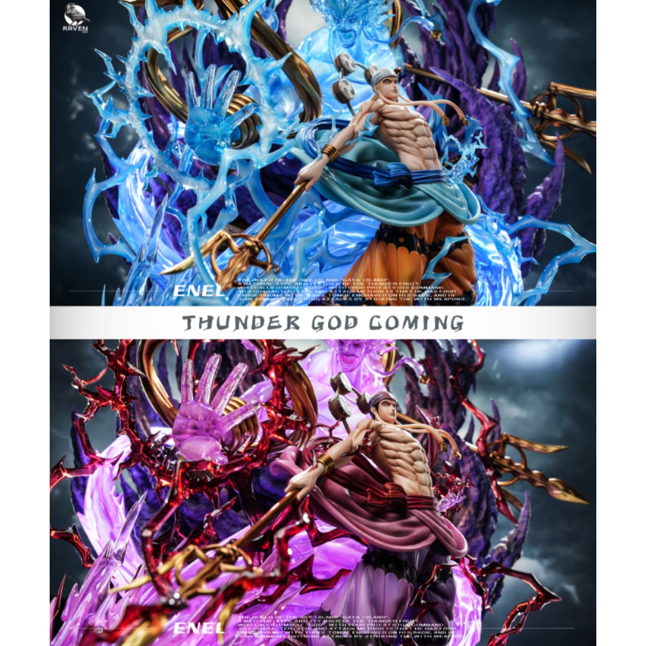 Raven Studio - Thunder God Enel [2 Variants]