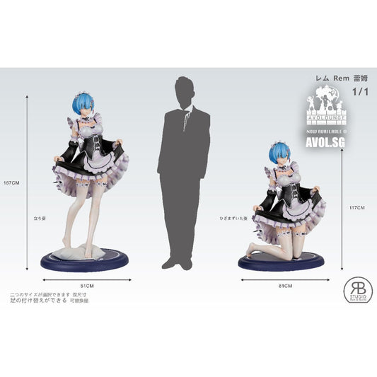  RB Studio - Rem 1/1 scale and 1/4 scale [4 variants]