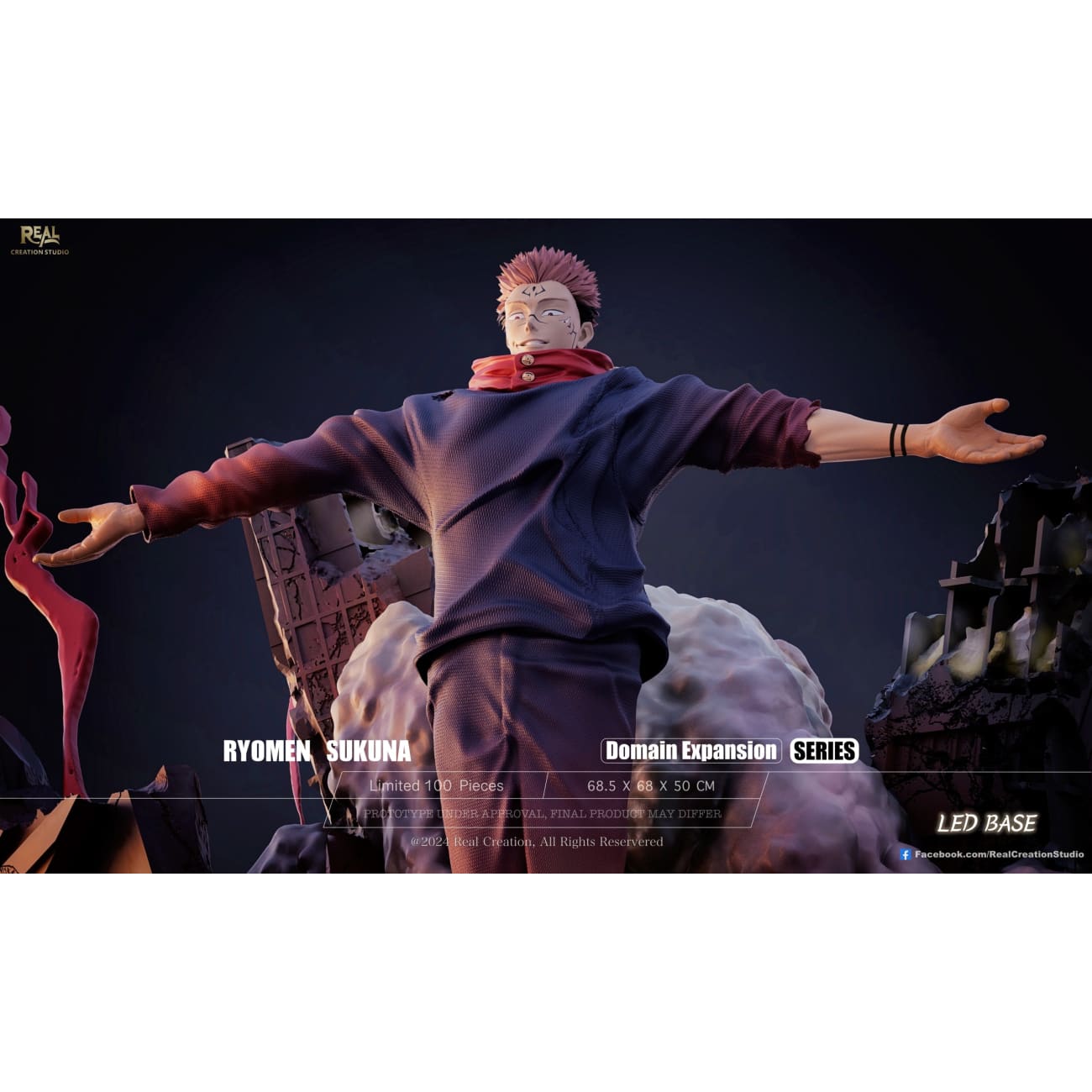 Real Creation Studio - Ryomen Sukuna Domain Expansion