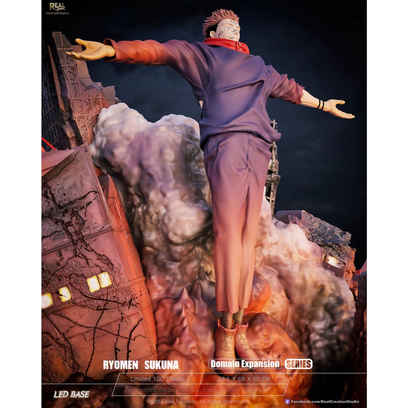 Real Creation Studio - Ryomen Sukuna Domain Expansion