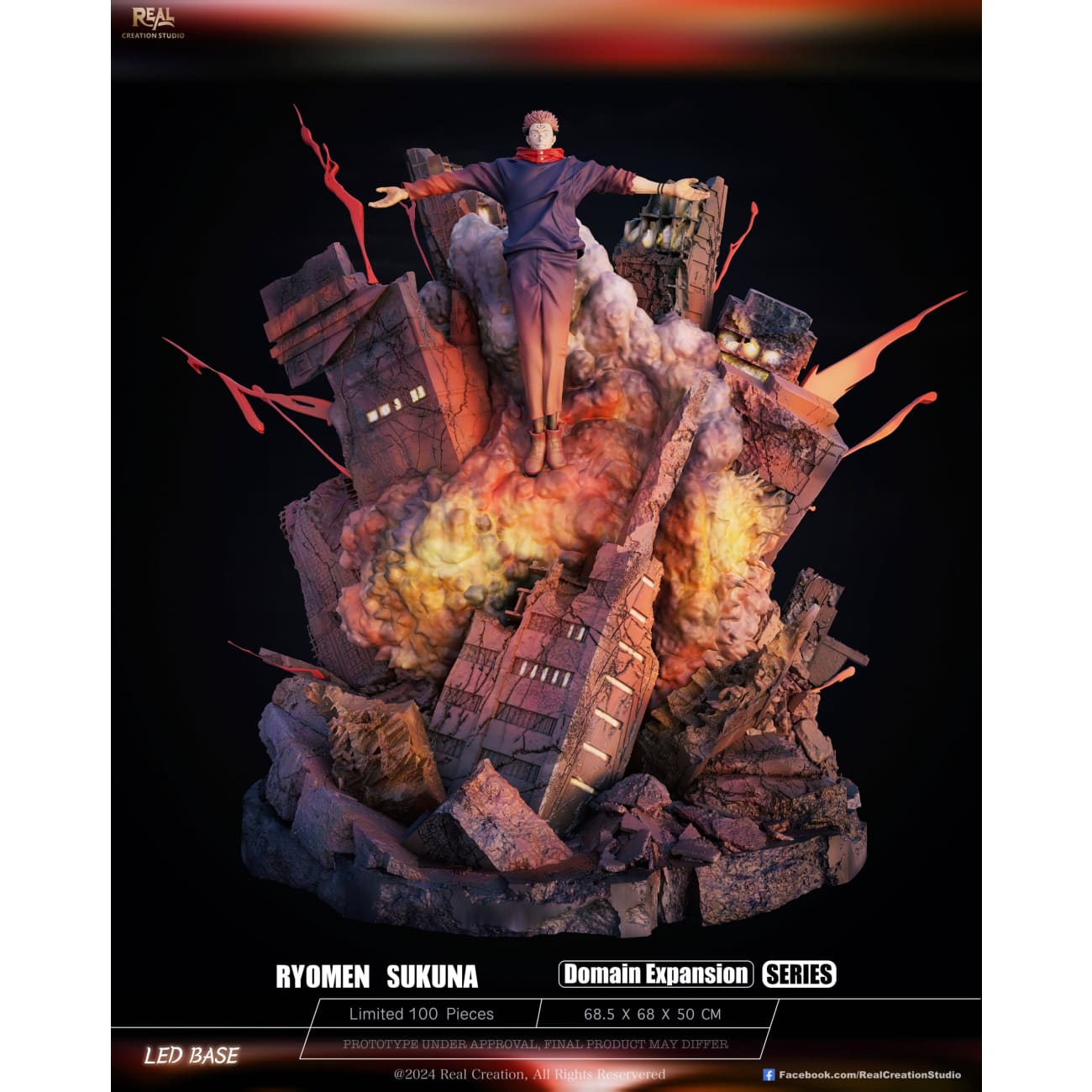 Real Creation Studio - Ryomen Sukuna Domain Expansion