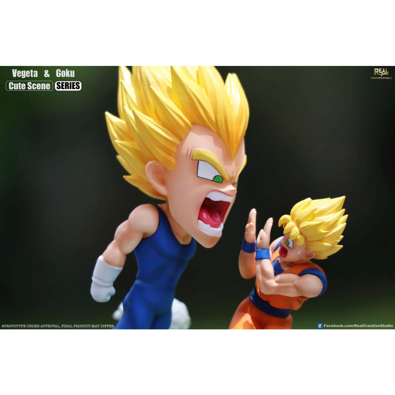 Real Creation Studio - Son Goku & Vegeta Chibi Ver.
