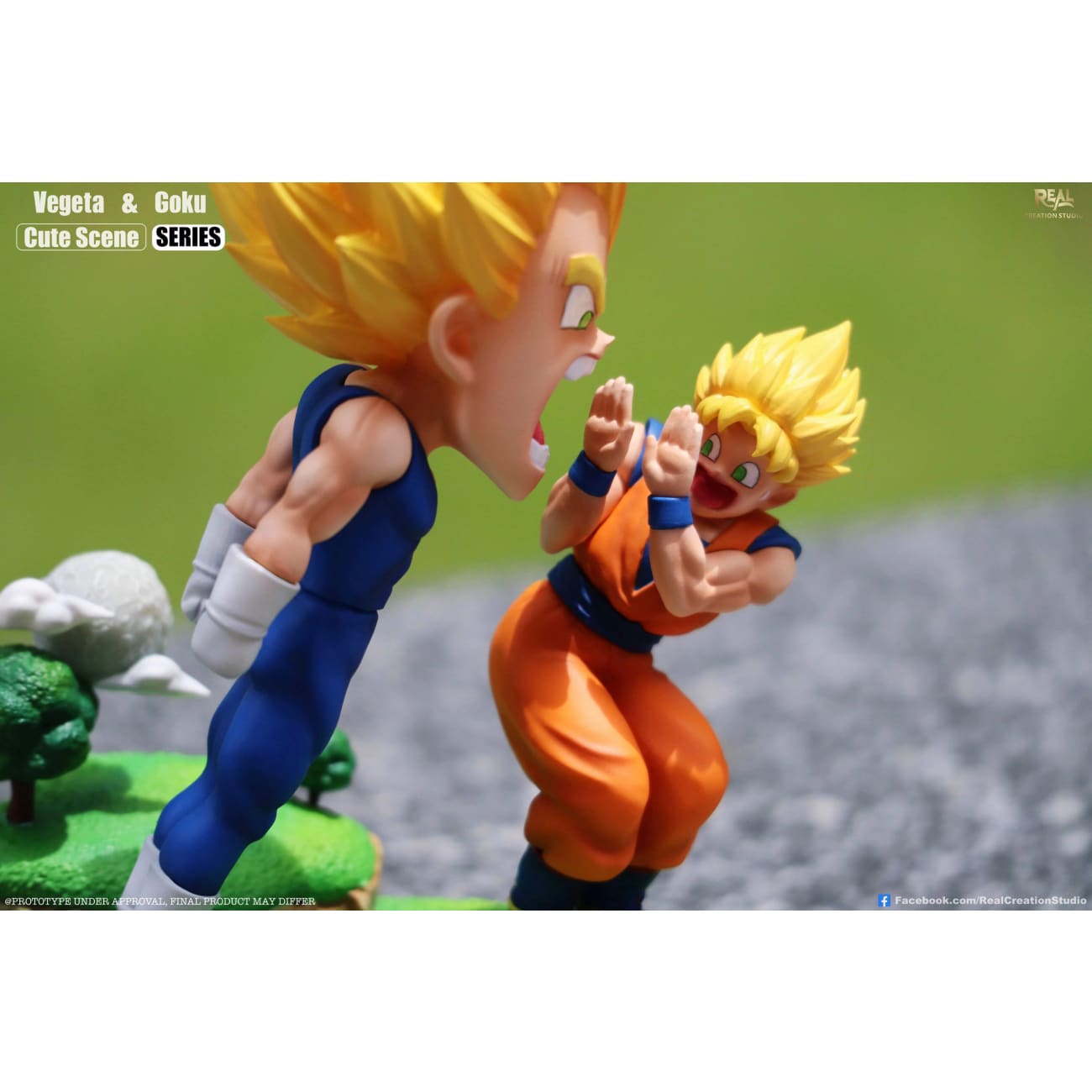 Real Creation Studio - Son Goku & Vegeta Chibi Ver.