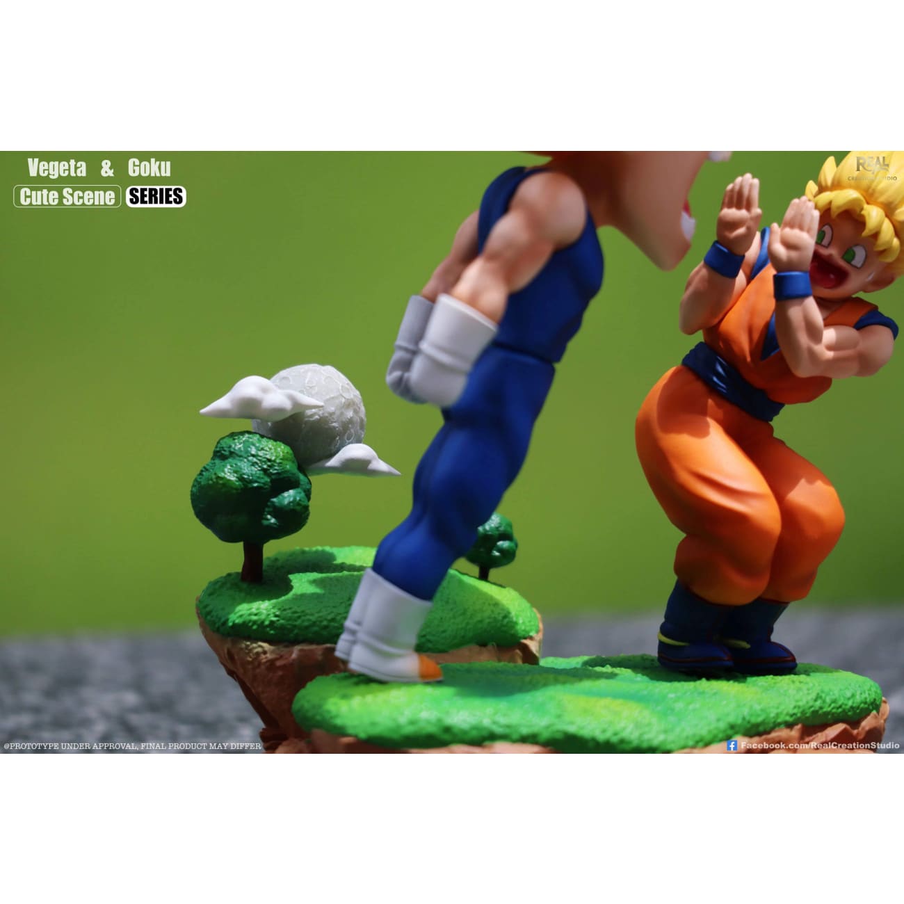 Real Creation Studio - Son Goku & Vegeta Chibi Ver.
