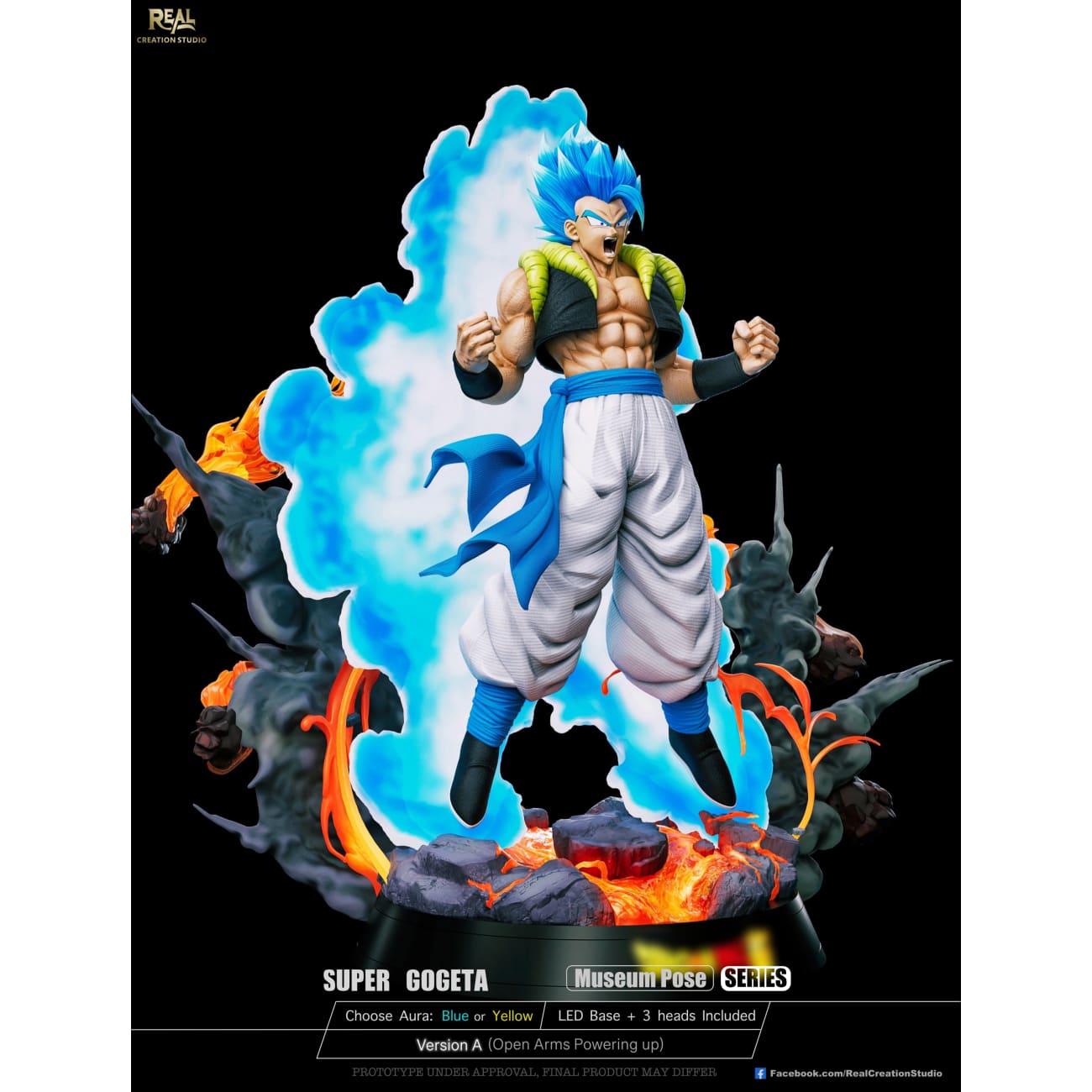 Real Creation Studio - Super Saiyan Gogeta [16 Variants]