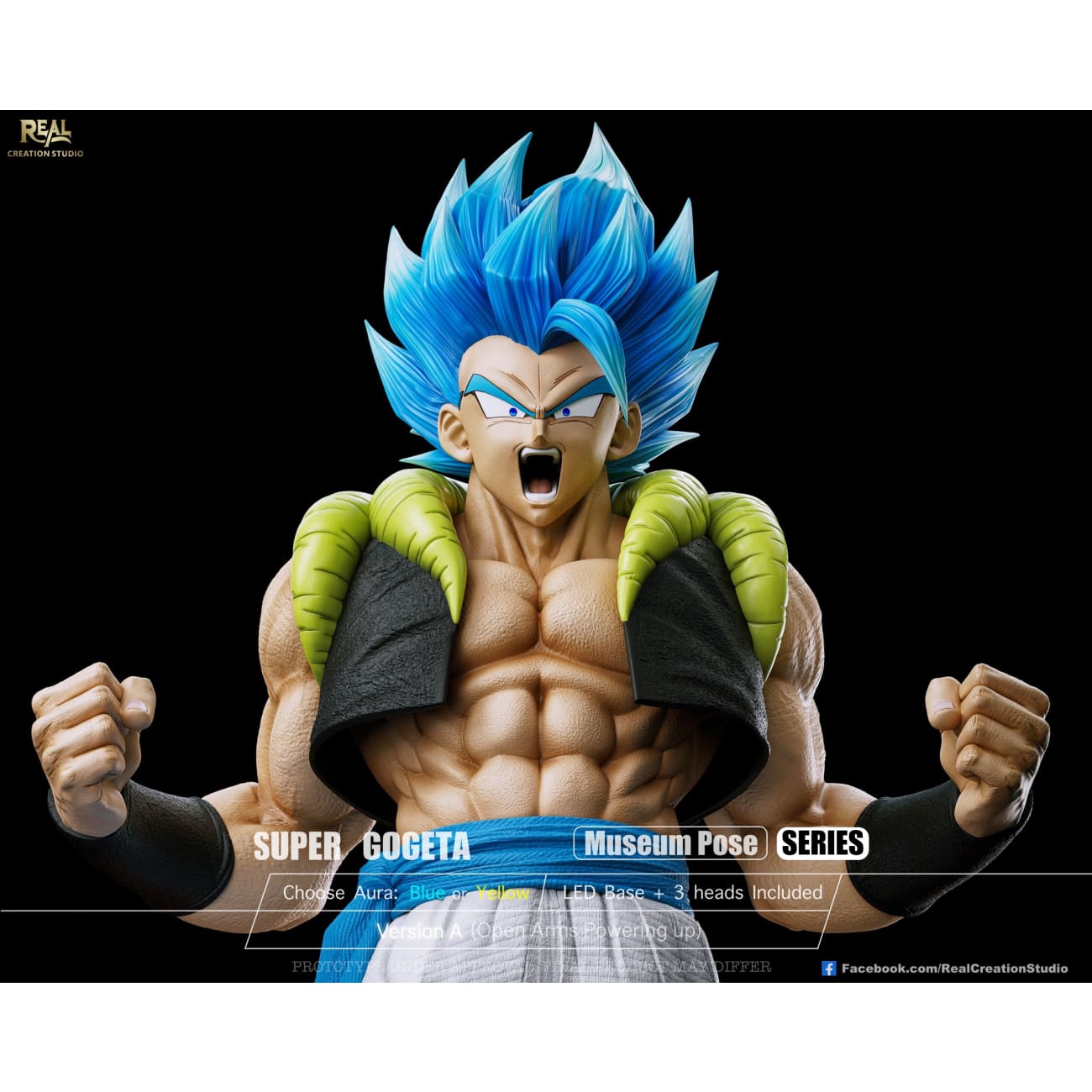 Real Creation Studio - Super Saiyan Gogeta [16 Variants]