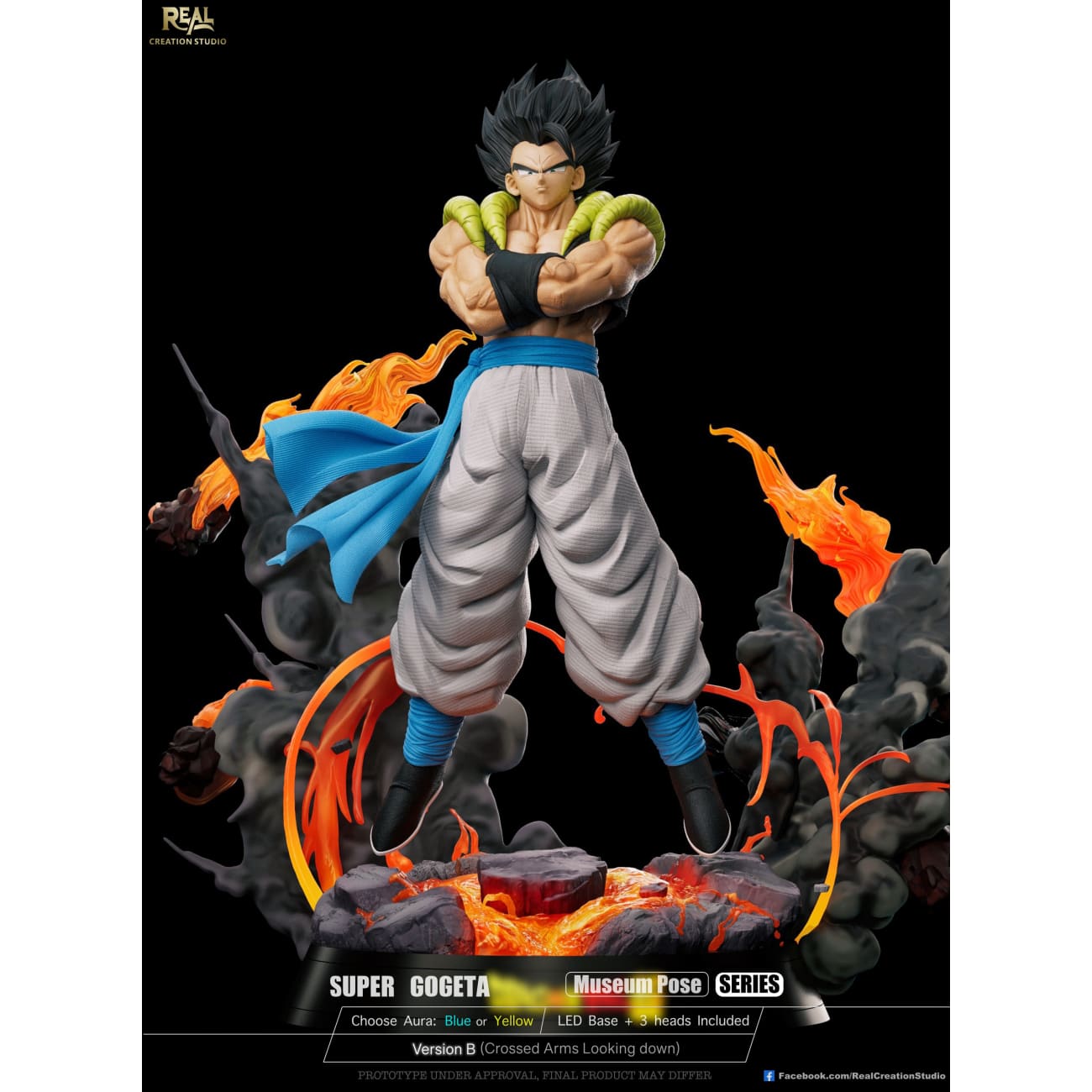 Real Creation Studio - Super Saiyan Gogeta [16 Variants]