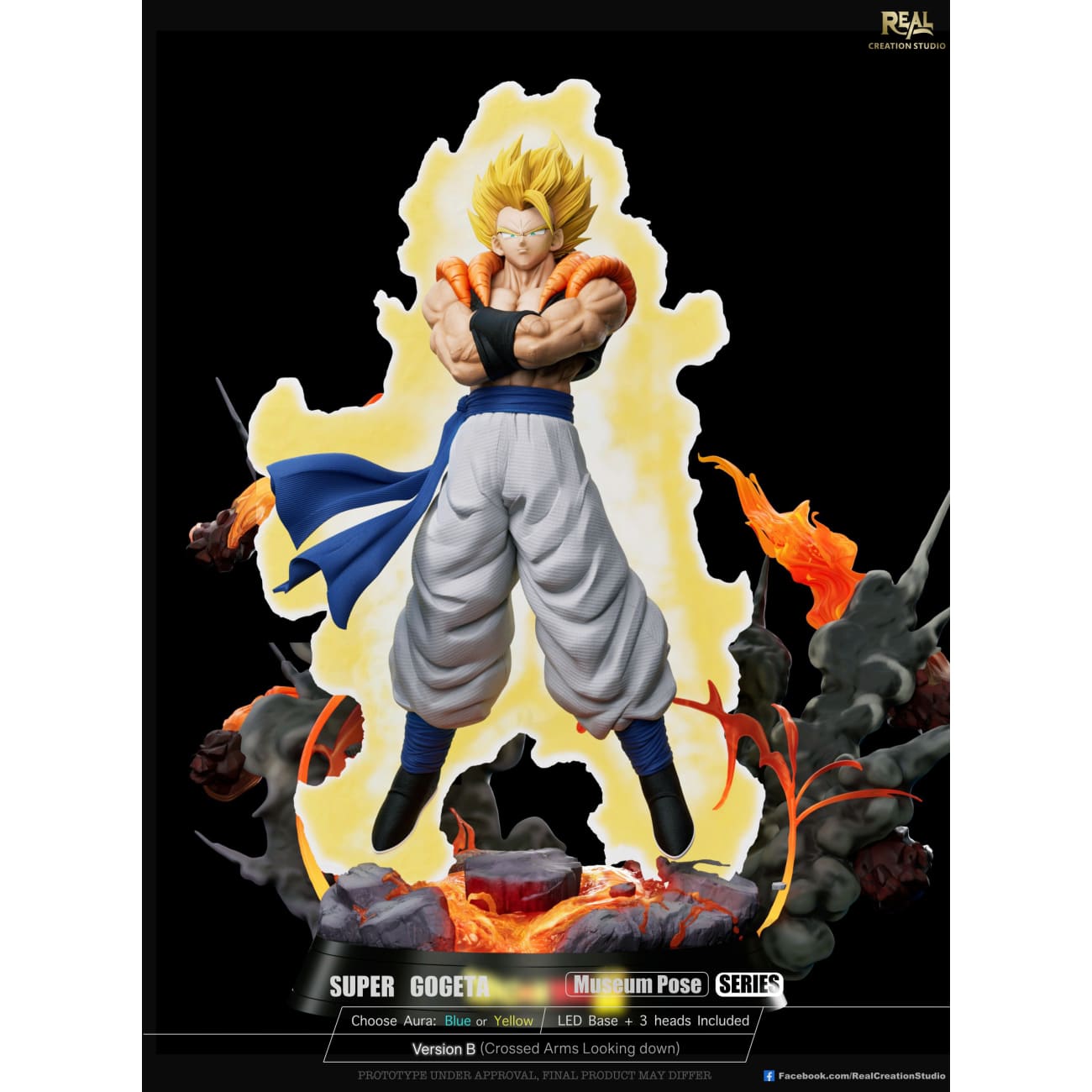 Real Creation Studio - Super Saiyan Gogeta [16 Variants]