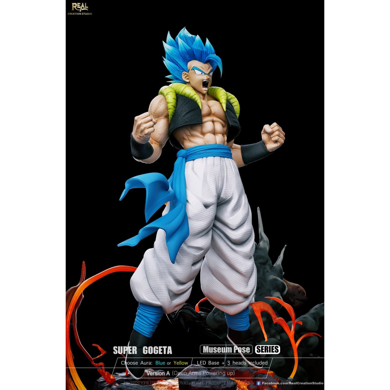 Real Creation Studio - Super Saiyan Gogeta [16 Variants]