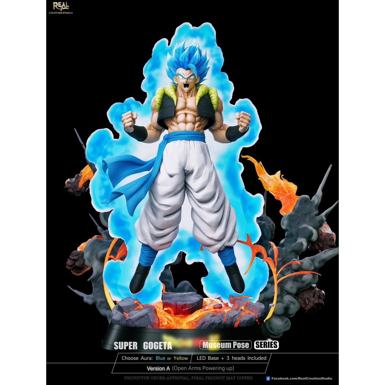 Real Creation Studio - Super Saiyan Gogeta [16 Variants]