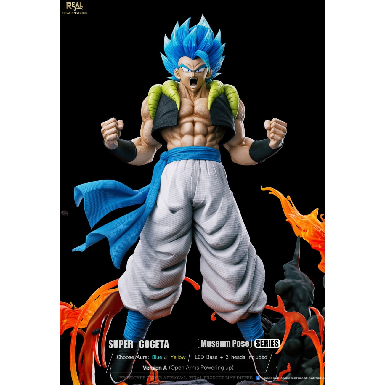 Real Creation Studio - Super Saiyan Gogeta [16 Variants]