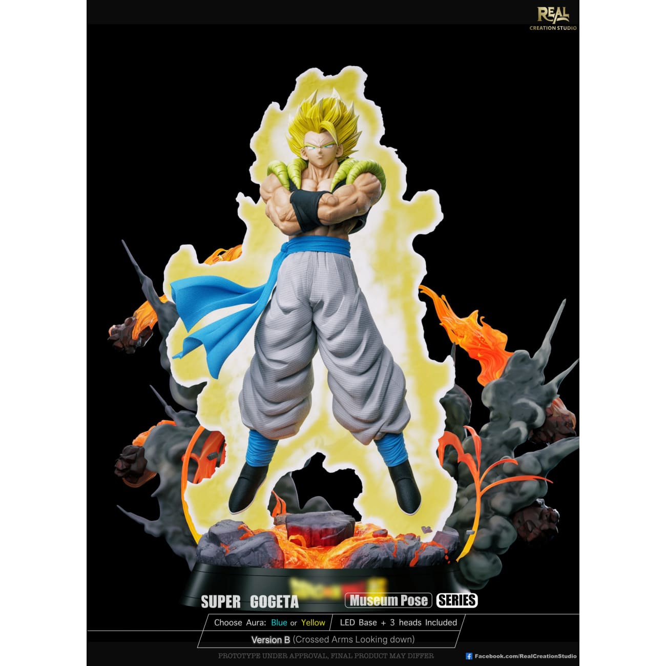 Real Creation Studio - Super Saiyan Gogeta [16 Variants]