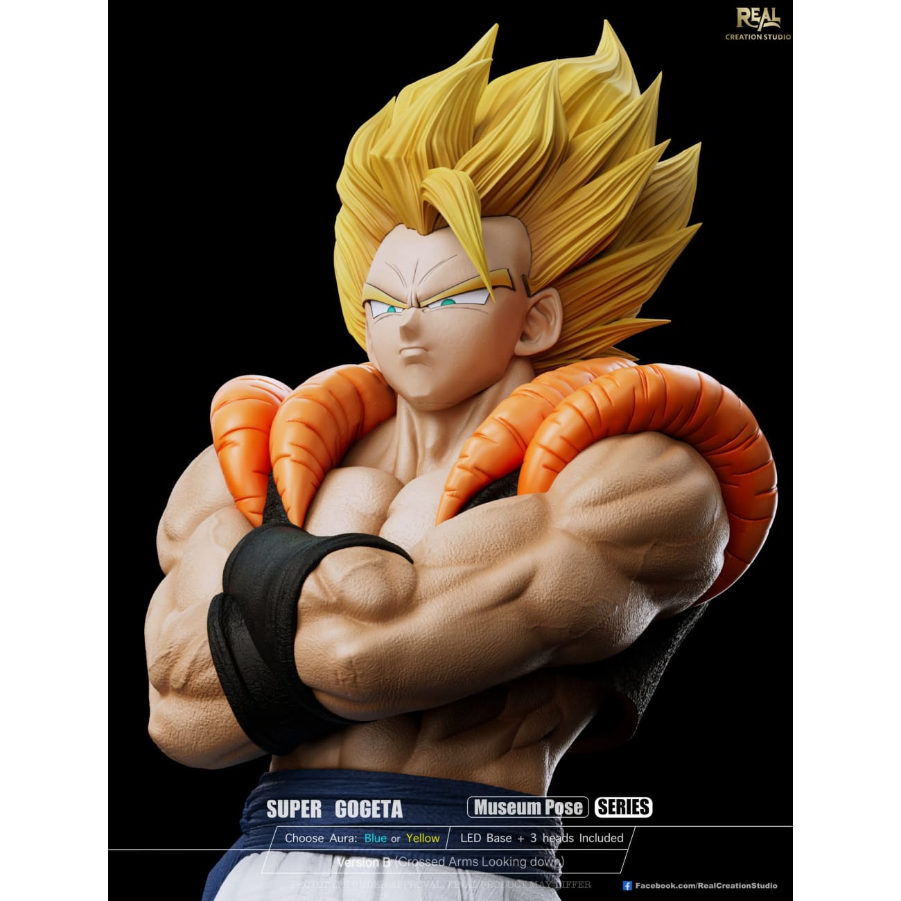 Real Creation Studio - Super Saiyan Gogeta [16 Variants]
