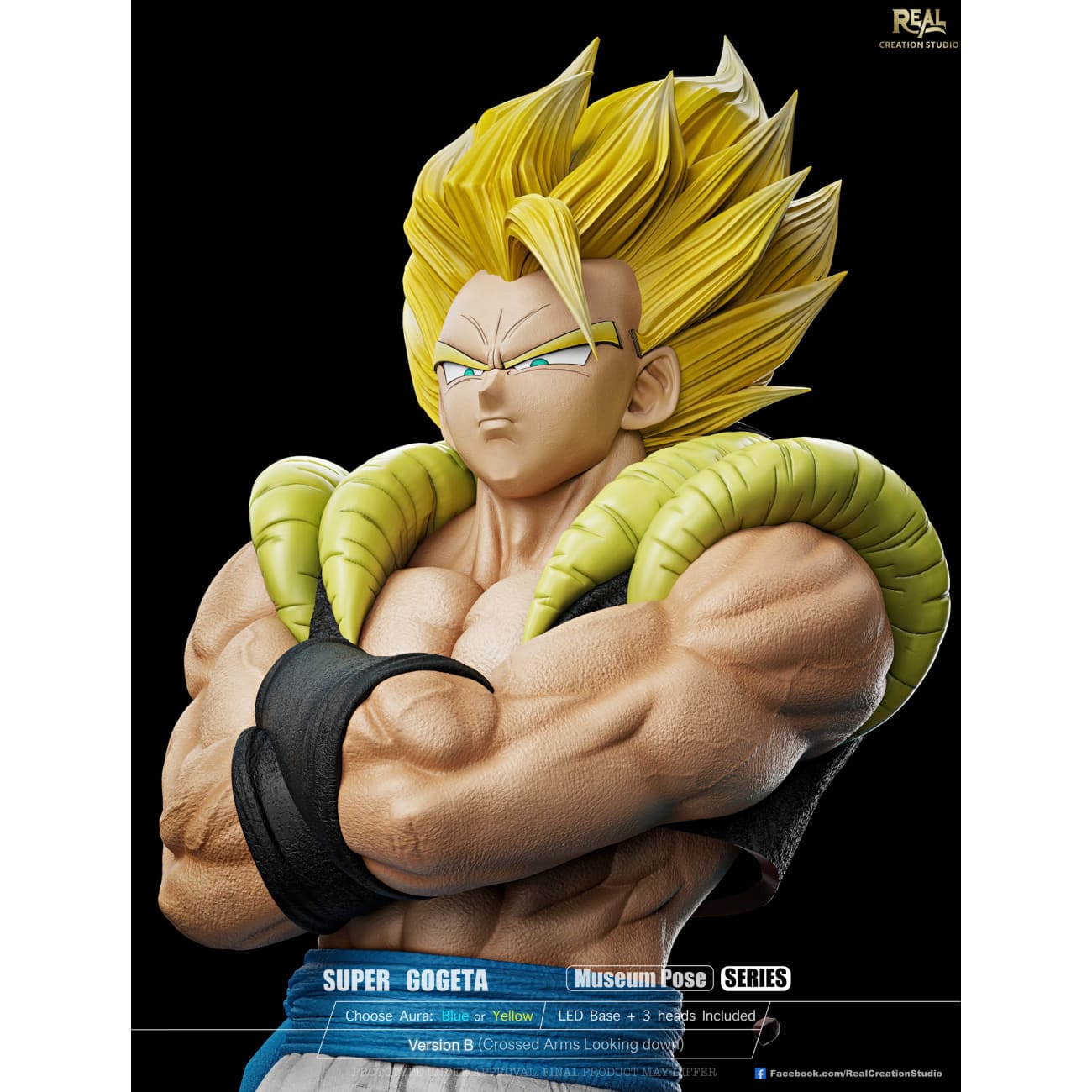 Real Creation Studio - Super Saiyan Gogeta [16 Variants]