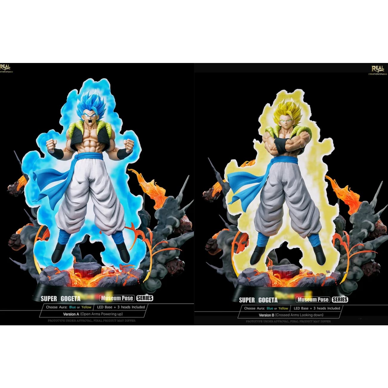 Real Creation Studio - Super Saiyan Gogeta [16 Variants]